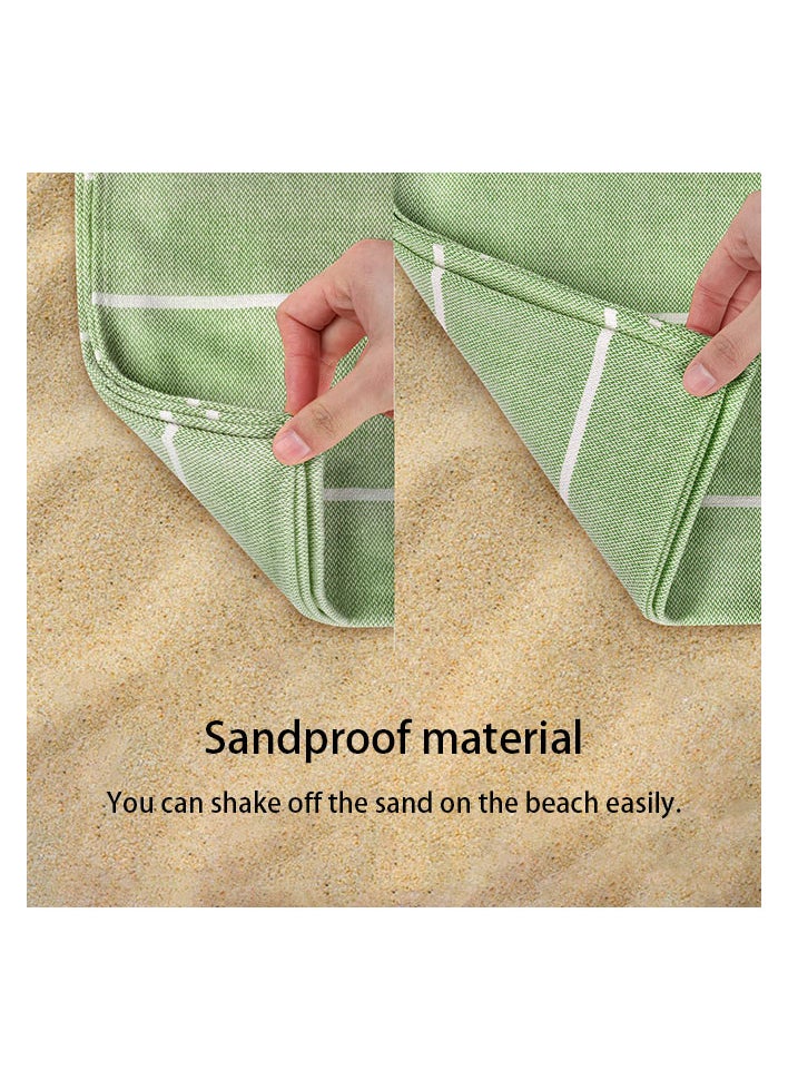 Generic - Non-stick fringe beach towel quick-drying bath towel shawl - Image 1