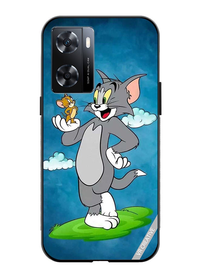 VR CREATIVE Protective Case Cover For OnePlus Nord N20 SE Tom And Jerry Design Multicolour - Image 1
