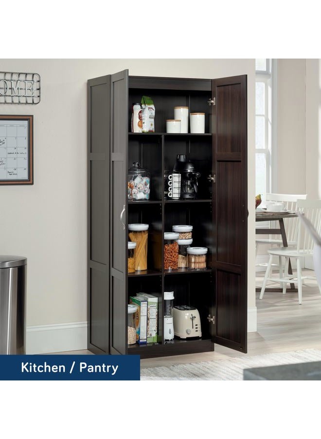 SAUDER Storage Cabinet/Pantry cabinets, 29.61" x D: 16.02" x H: 71.50", Cinnamon Cherry finish - Image 3