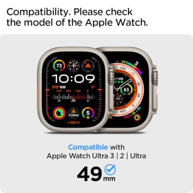 حافظة Rugged Armor Pro لساعة Apple Watch Ultra 3/2/1 مقاس 49 ملم مع حزام - Image 3