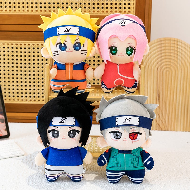 Cute Anime Character Plush Doll Keychain Pendant for Backpacks and Bags - Image 4