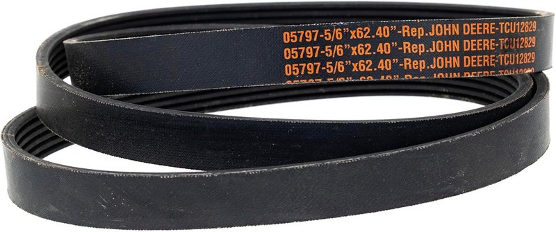 Surefit SureFit Pump Drive Belt Replacement for John Deere TCU12829 Ztrak 737 757 PC2862 PC10357 ZeroTurn Mowers - Image 4