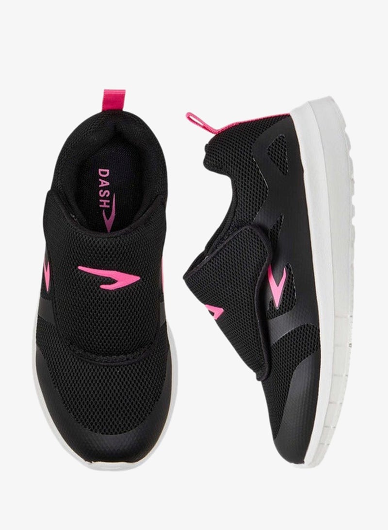 Dash Textured Sports Shoes with Hook and Loop Closure - Image 3