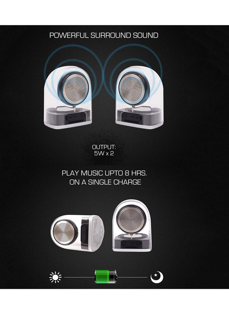 Toreto - Magnetic Wireless Music Speaker Twin MAGNO 2"-TOR 322 - Image 1