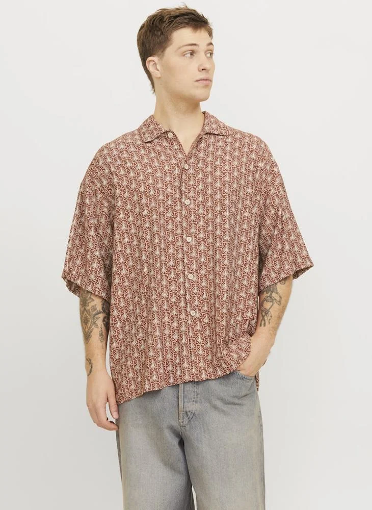 جاك & جونز Jormarshall Islington Relaxed Fit Shirt