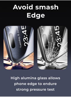 glassology 9H Tempered Glass for iPhone 15 Pro with Installer Kit Scratch Resistant, Ultra Clear, Case Friendly  - Image 3