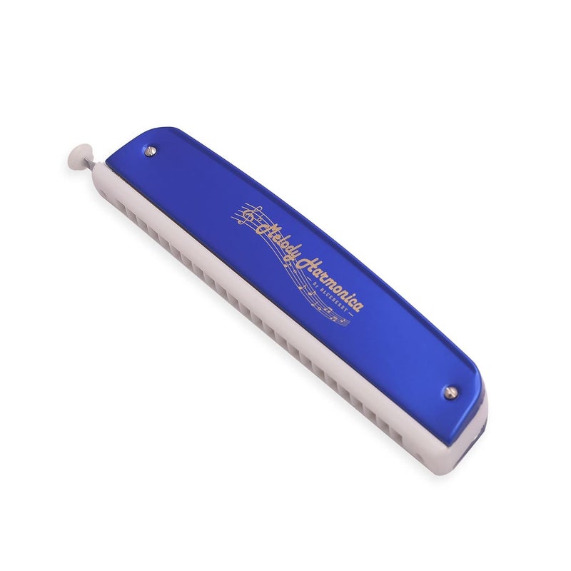 FESTRA R-2403 Professional Harmonica Mouth Organ - 24 Holes Key of C with Case for Professional Players, Beginners, Students, and Kids (Blue) - Image 3
