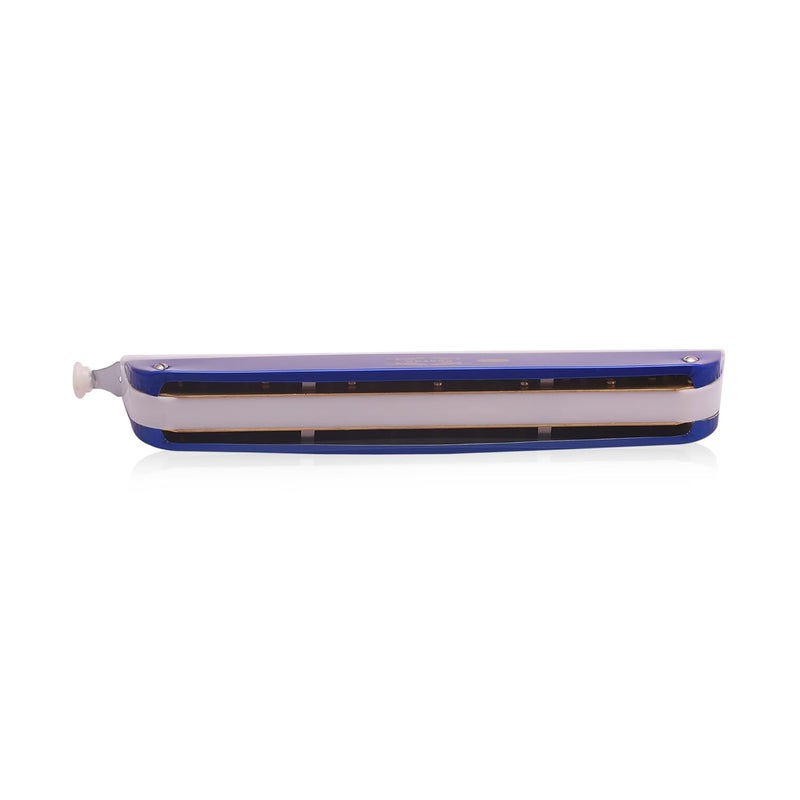 FESTRA R-2403 Professional Harmonica Mouth Organ - 24 Holes Key of C with Case for Professional Players, Beginners, Students, and Kids (Blue) - Image 5