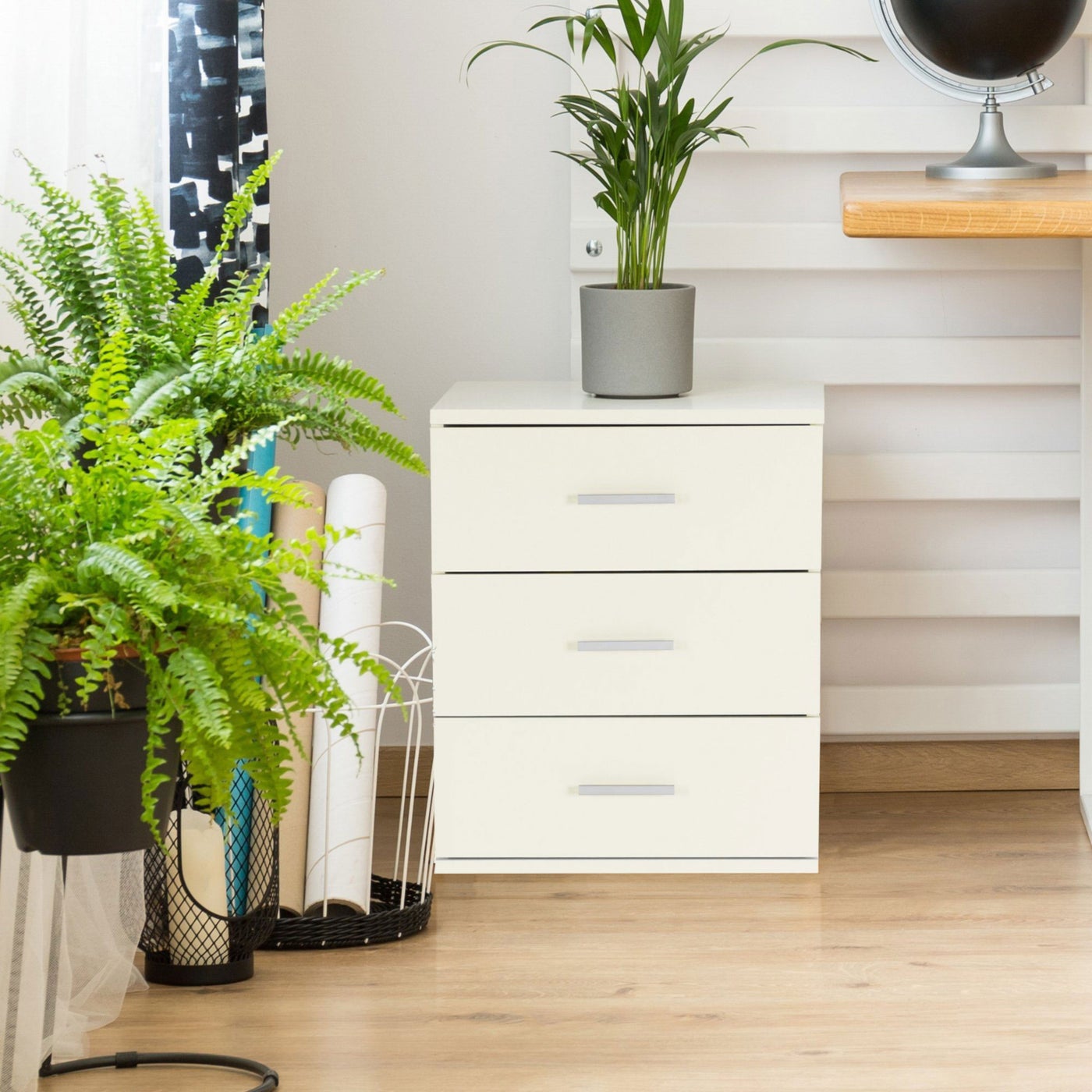 Modern MDF drawer unit - Height 65 cm - Width 50 cm - Depth 36 cm, from Furniture Store.