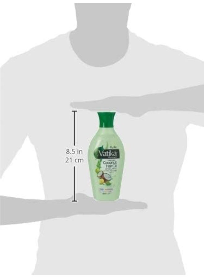 Vatika Naturals Enriched Coconut Hair Oil with Henna, Amla & Lemon - 400 ML - Image 4