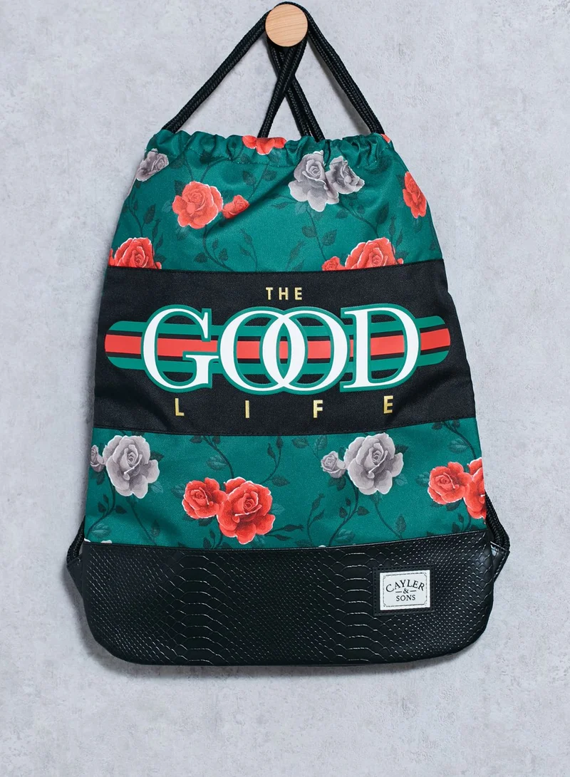 Cayler & Sons Good Life Pullstring Backpack
