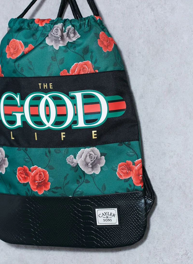 Cayler & Sons Good Life Pullstring Backpack