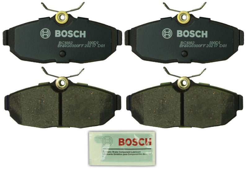 BOSCH BC1082 QuietCast Premium Ceramic Disc Brake Pad Set - Compatible With Select Avanti; Ford Mustang; REAR - Image 3