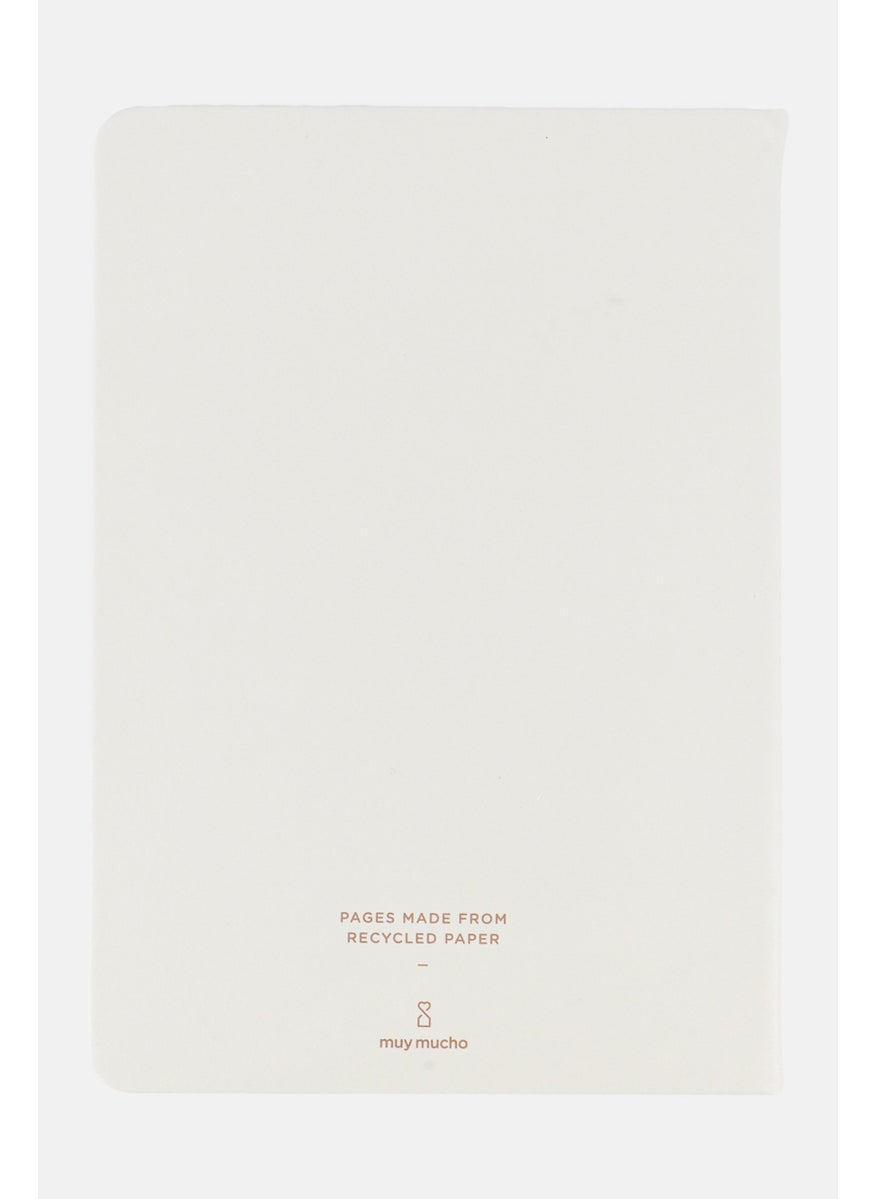 Muy Mucho Weekly Planner With Pen, Beige  - Image 2