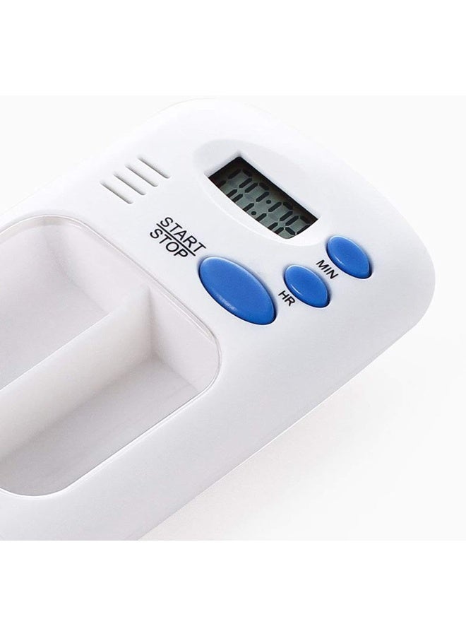 Smart Medicine Reminder, Two Small Pill Box, Mini Portable Electronic Reminder, Timing Alarm Clock, Medicine Box - Image 5