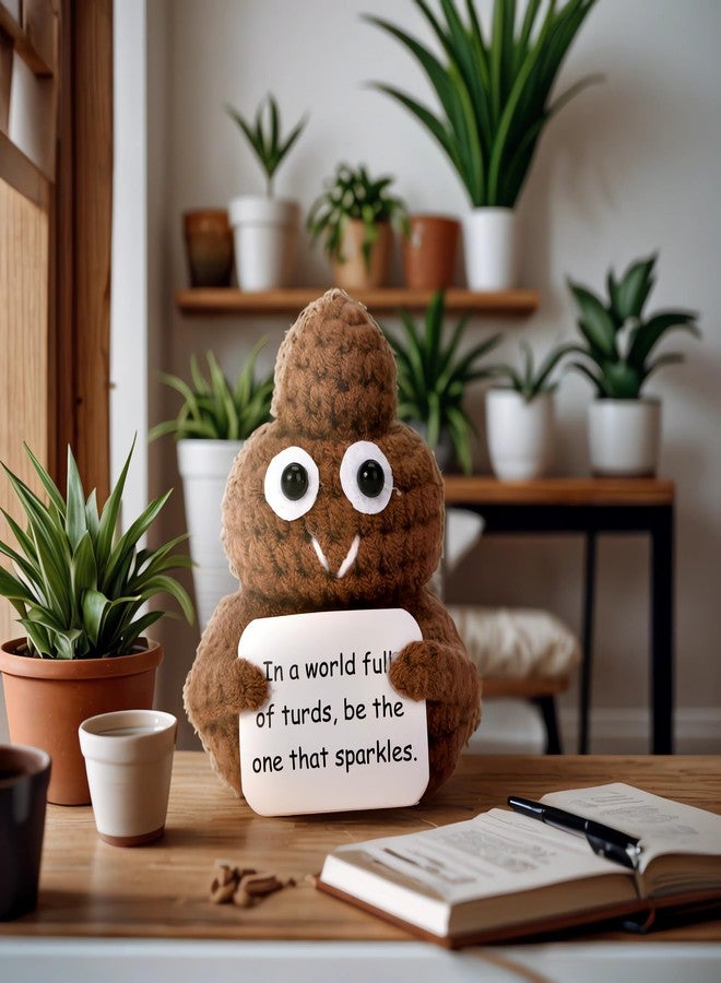 i-Beeboo Funny Gag Gifts for Women,Sister, Brother, Dad, Mom, Bestfriends,Coworkers,Teen Boy,Cute Crochet Valentines Gifts ，Small Gifts, Home Office Decor Christmas Stocking Stuffer (Gag) - Image 5