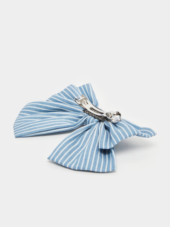 Styli Stripe Ribbon Hair Clip - Image 3
