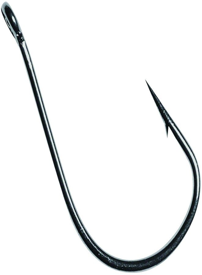 Owner Mosquito Light 10 Pack Fishing Hook, black, 6