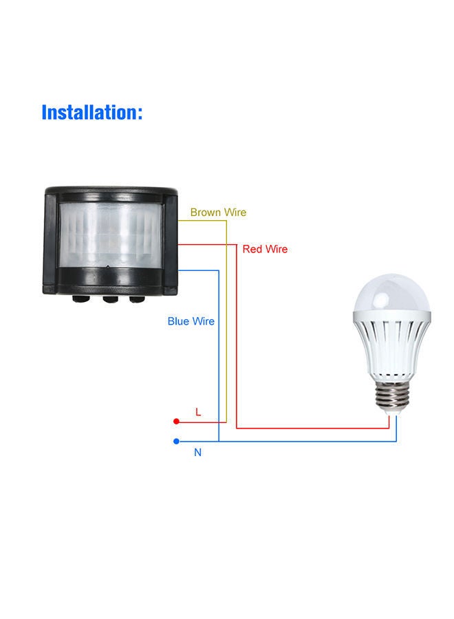 NIBEMINENT Motion Sensing LED Light White 0.092kg - Image 3
