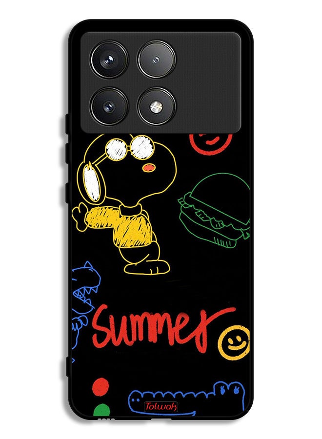 Tolwak Xiaomi Redmi K70 Protective Case Cover Summer Sticker - Image 1