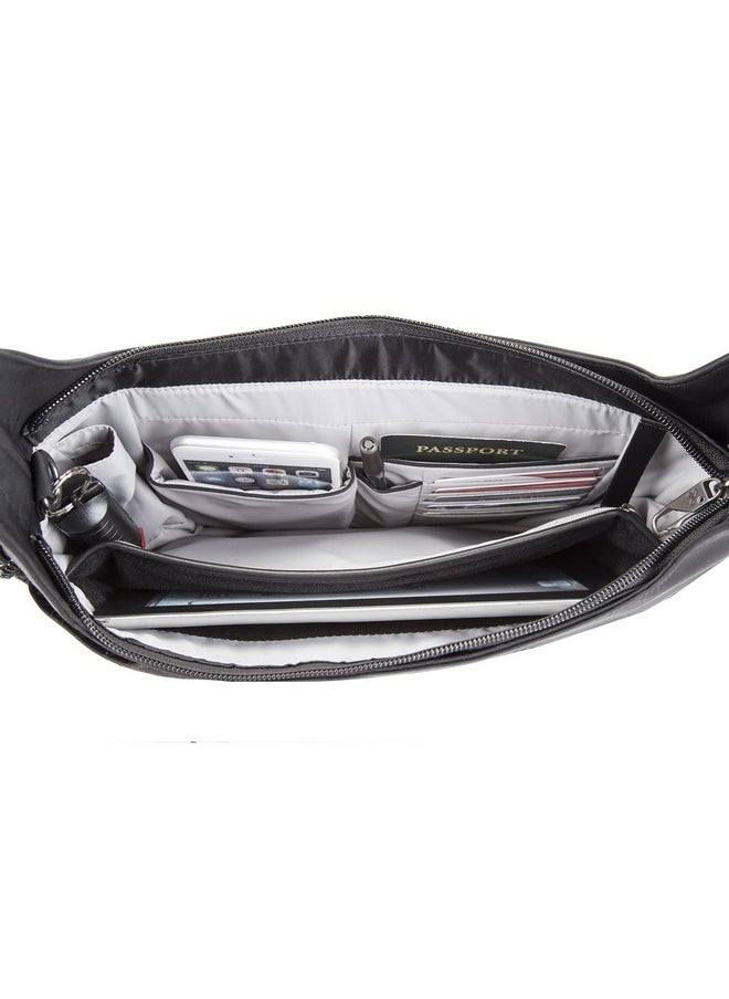 Travelon Antitheft Concealed Carry Hobo Bag Black One Size  - Image 4