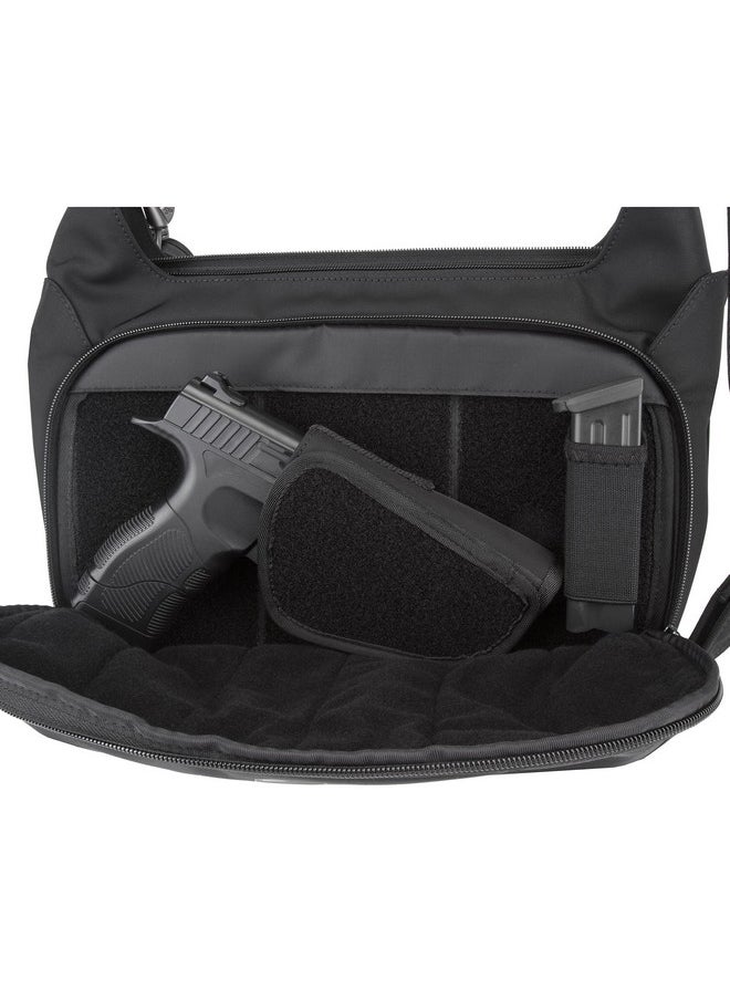 Travelon Antitheft Concealed Carry Hobo Bag Black One Size  - Image 5