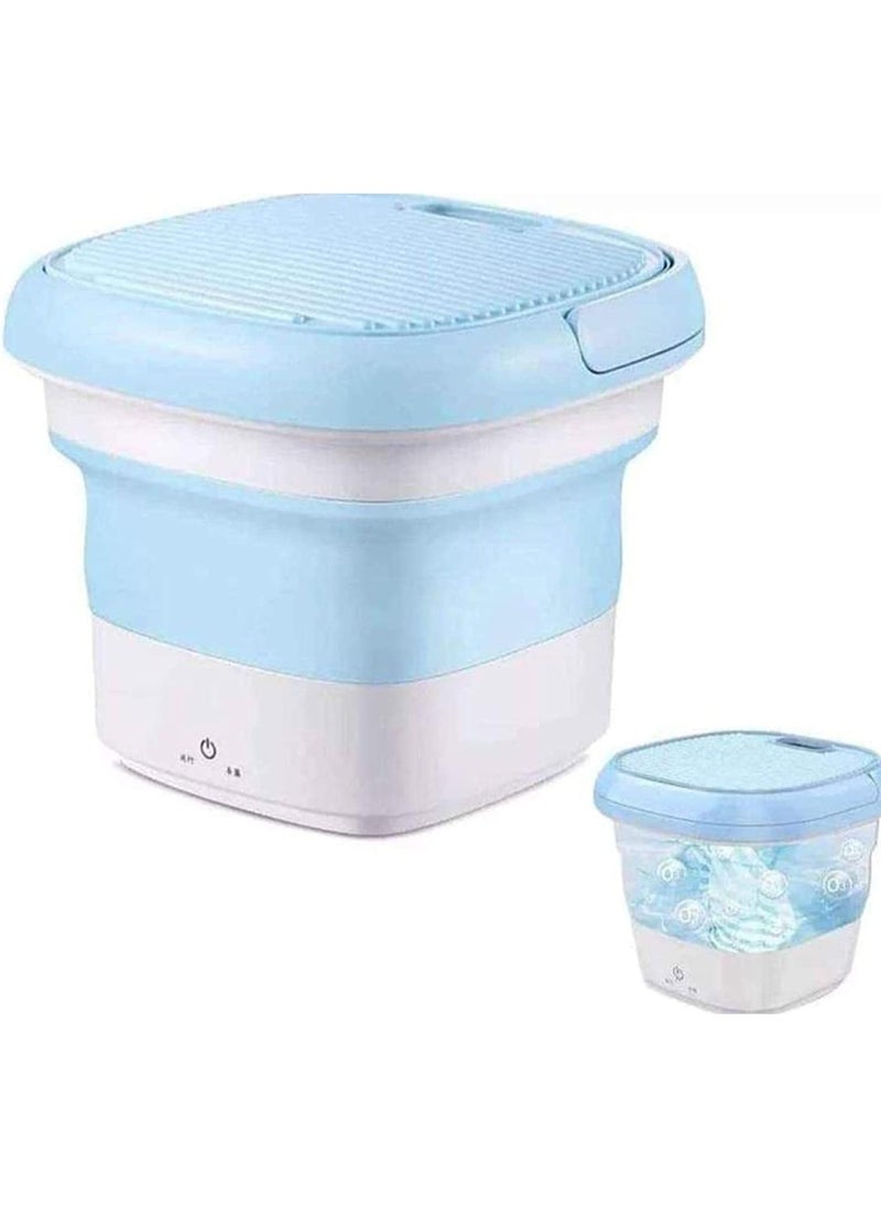 Generic - Mini travel washing machine - lightweight, compact and easily foldable - Image 1