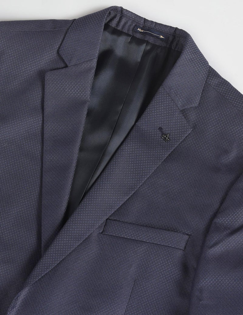 Arrow Reversible Waistcoat Regular Fit Suit Navy - Image 3