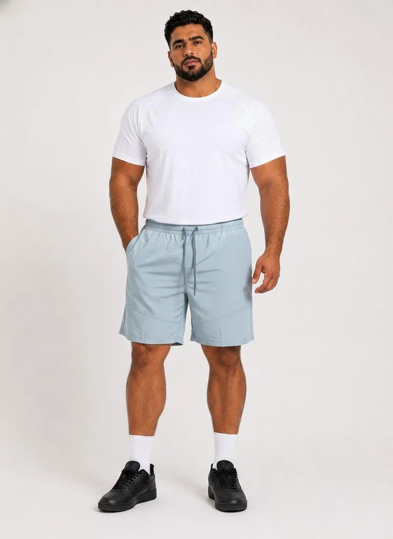 Prima Ace Sky Blue Men's Shorts Gym Addict Premium Sky Blue for Men | Best Price UAE