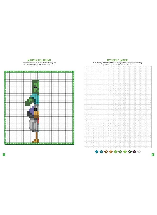 null - The Unofficial Minecraft Pixel Coloring Book: Volume 1 - Image 1