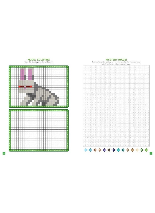 null - The Unofficial Minecraft Pixel Coloring Book: Volume 1 - Image 1
