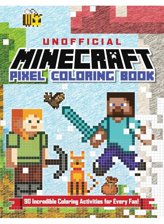 null - The Unofficial Minecraft Pixel Coloring Book: Volume 1 - Image 1
