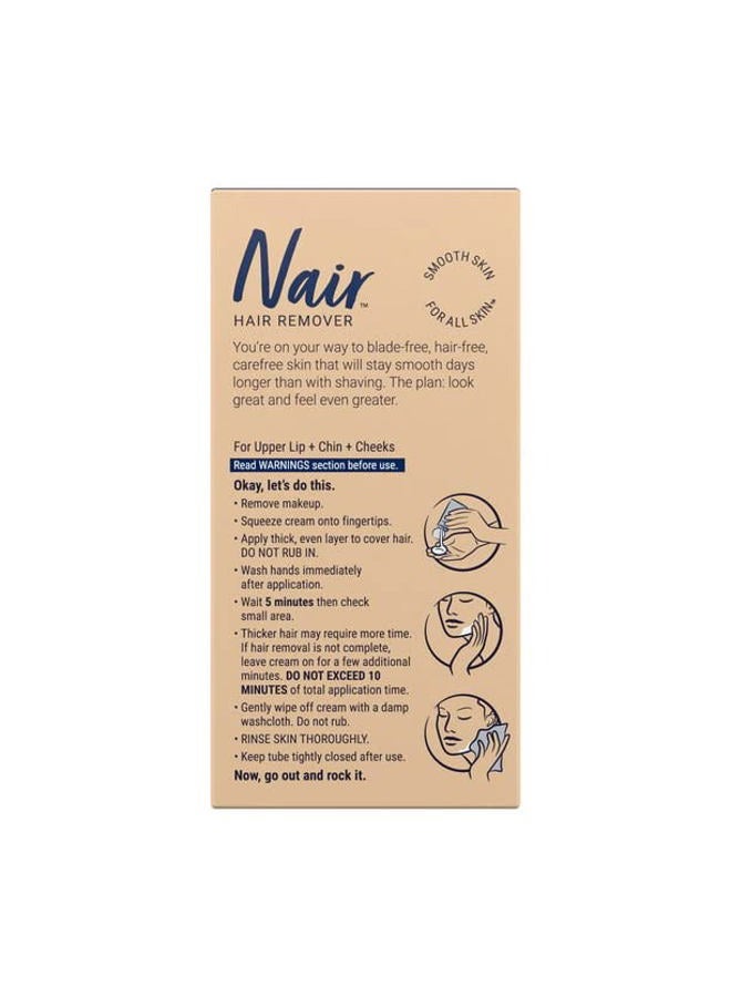 Nair Facial Hair Remover Cream (Pack of 2) - Image 2