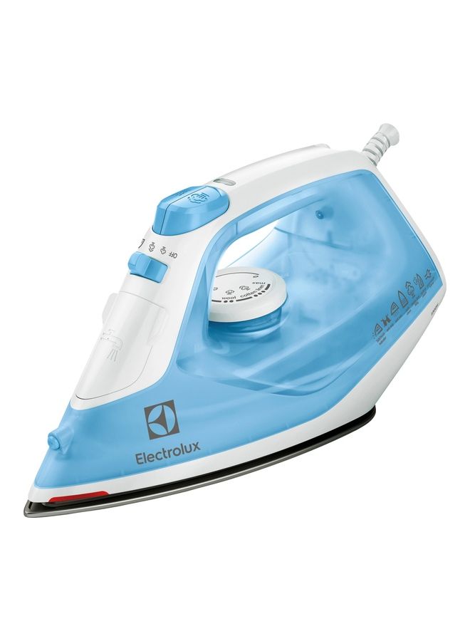 Electrolux Non Stick Ceramic Plate Steam Iron Electrolux Steam Iron 2300W 0.25 L 2300 W EDB1720 Cerulean - Image 1