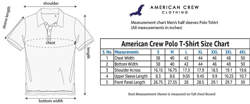 AMERICAN CREW Polo Collar T-Shirt for Men with Pocket (AC510-XXL_Dark Olive) - Image 4