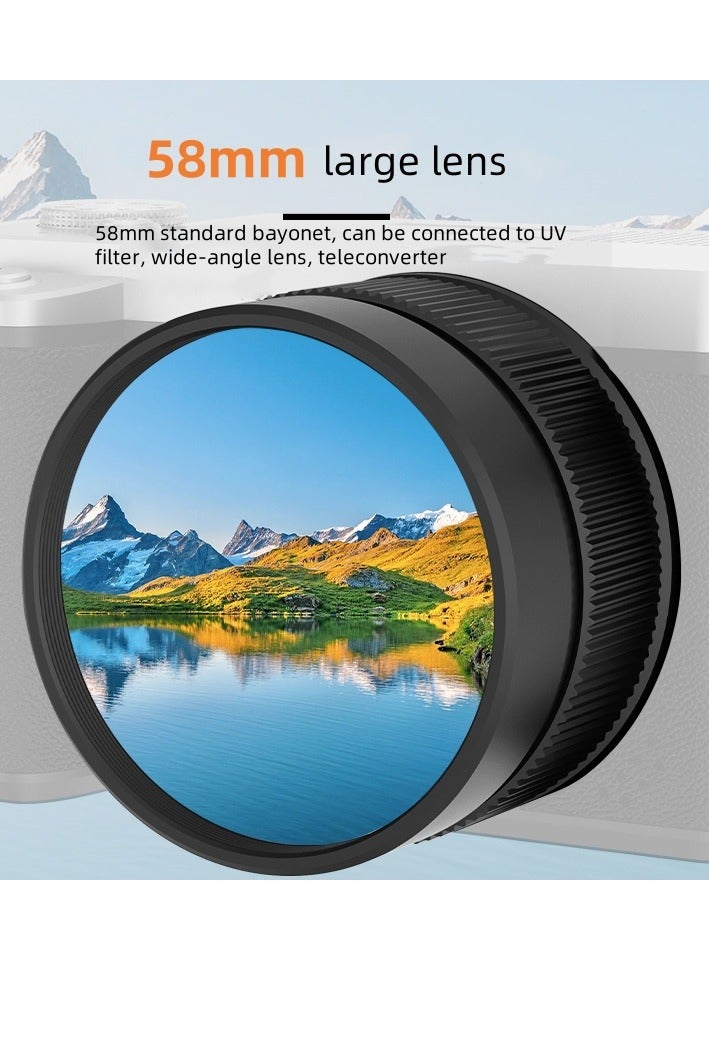 Daxiongmao Digital camera, 5K vlogging camera, dual front and rear cameras, kids camera, 80-megapixel point-and-shoot digital camera with 64GB TF card, 18x zoom, WiFi, dual cameras, and a 180-degree flip screen, making it ideal for vlogging. - Image 3