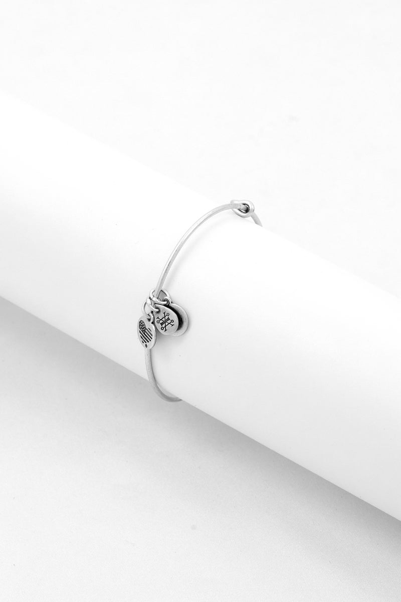 ALEX AND ANI Women Stainless Steel Sun  EWB Rafaelian Bracelet, Silver  - Image 3