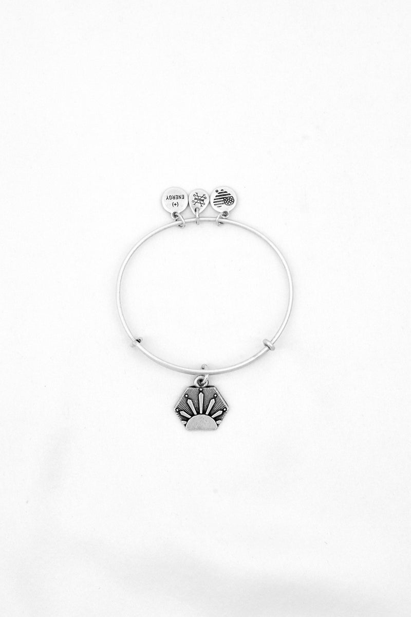 ALEX AND ANI Women Stainless Steel Sun  EWB Rafaelian Bracelet, Silver  - Image 2