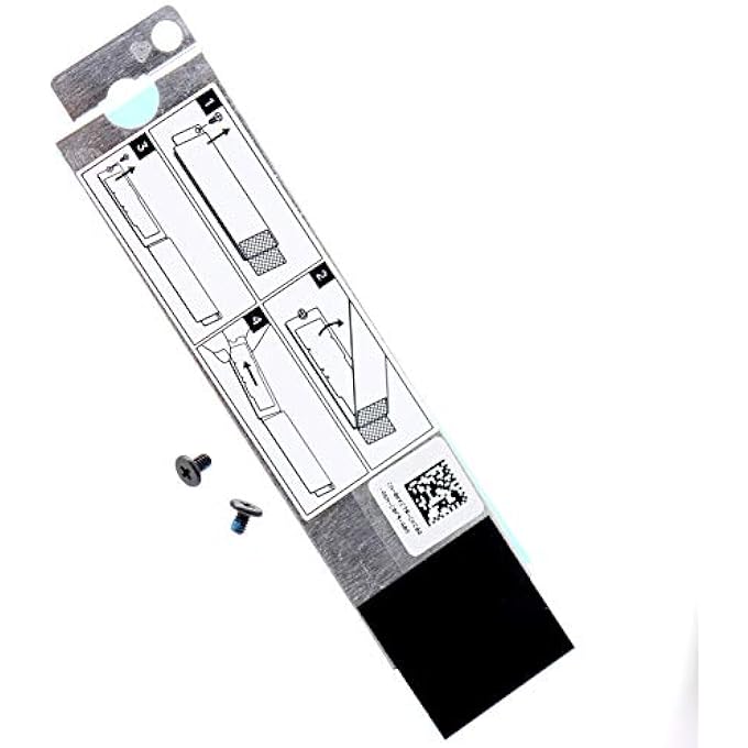 2ND SECOND 2280 M.2 SSD HEATSINK COVER HARD DRIVE HEAT SHIELD 0KKCTR KKCTR FOR DELL G7 15 GAMING LAPTOP 7500 7700 - Image 1