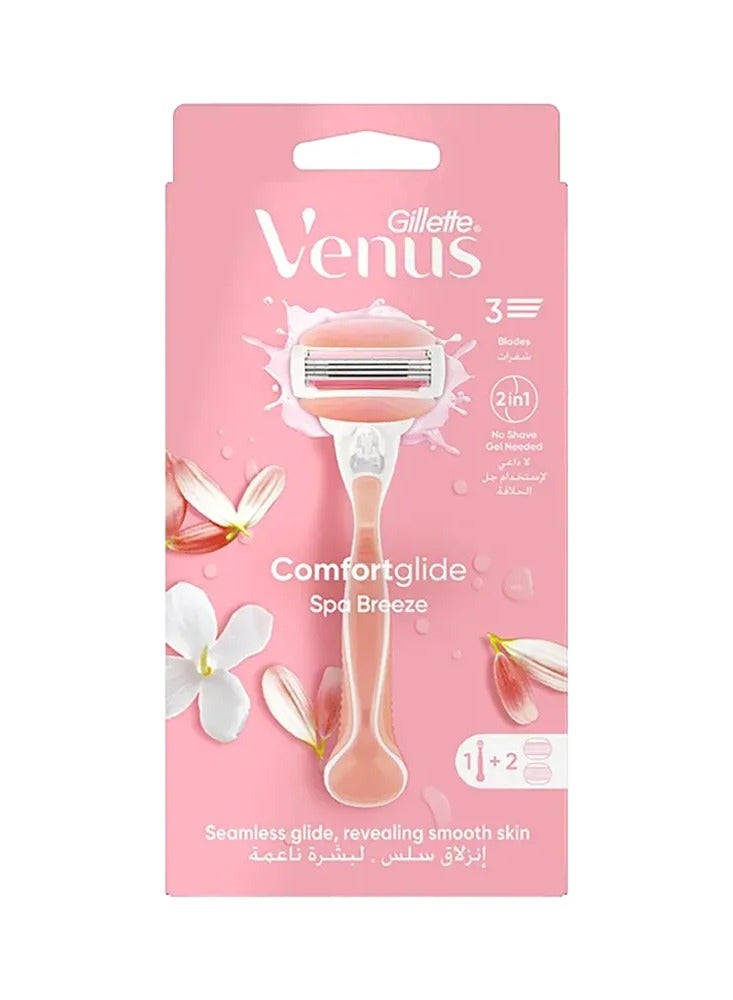 Gillette Venus ComfortGlide Spa Breeze Women's Razor