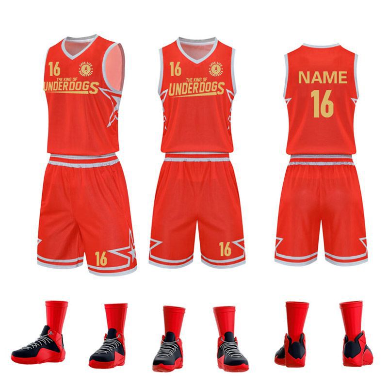 Quick-Drying Sweat-Wicking V Neck Sports Basketball Uniform Suit Men'S American Game Training Uniform Vest Jersey Printed With Logo - Image 5