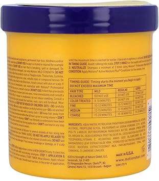 Motions مستحضر استرخاء الشعر الاحترافي من موشنز - قوام شعر عادي 425 جرام - Image 3