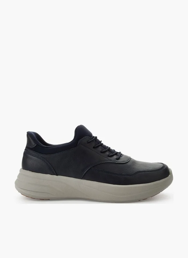 Le Confort Men Lace-Up Ankle Sneakers