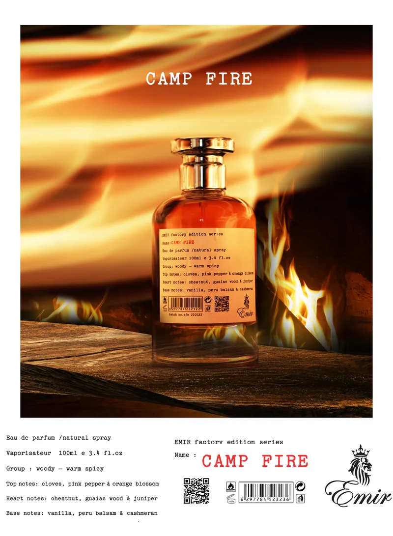 PARIS CORNER PARIS CORNER FACTORY EDITION : CAMP FIRE 100ML