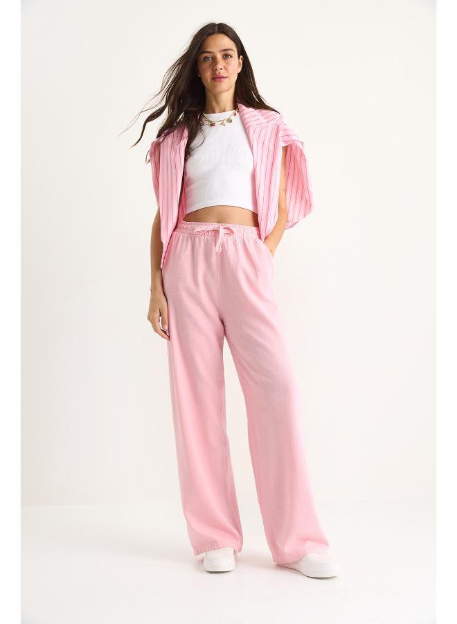 Ginger Pullon Straight Fit Pants - Image 1