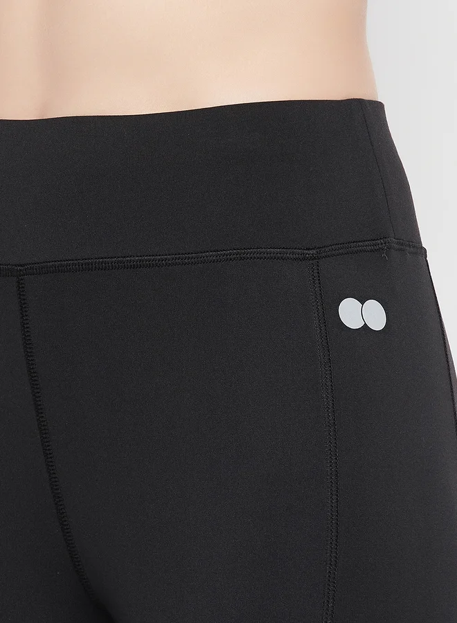 كلوفيا ليجنز رياضي أسود بجيب جانبي