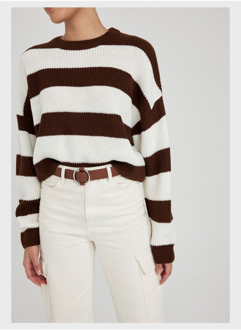DeFacto - Crew Neck Sweater - Image 1