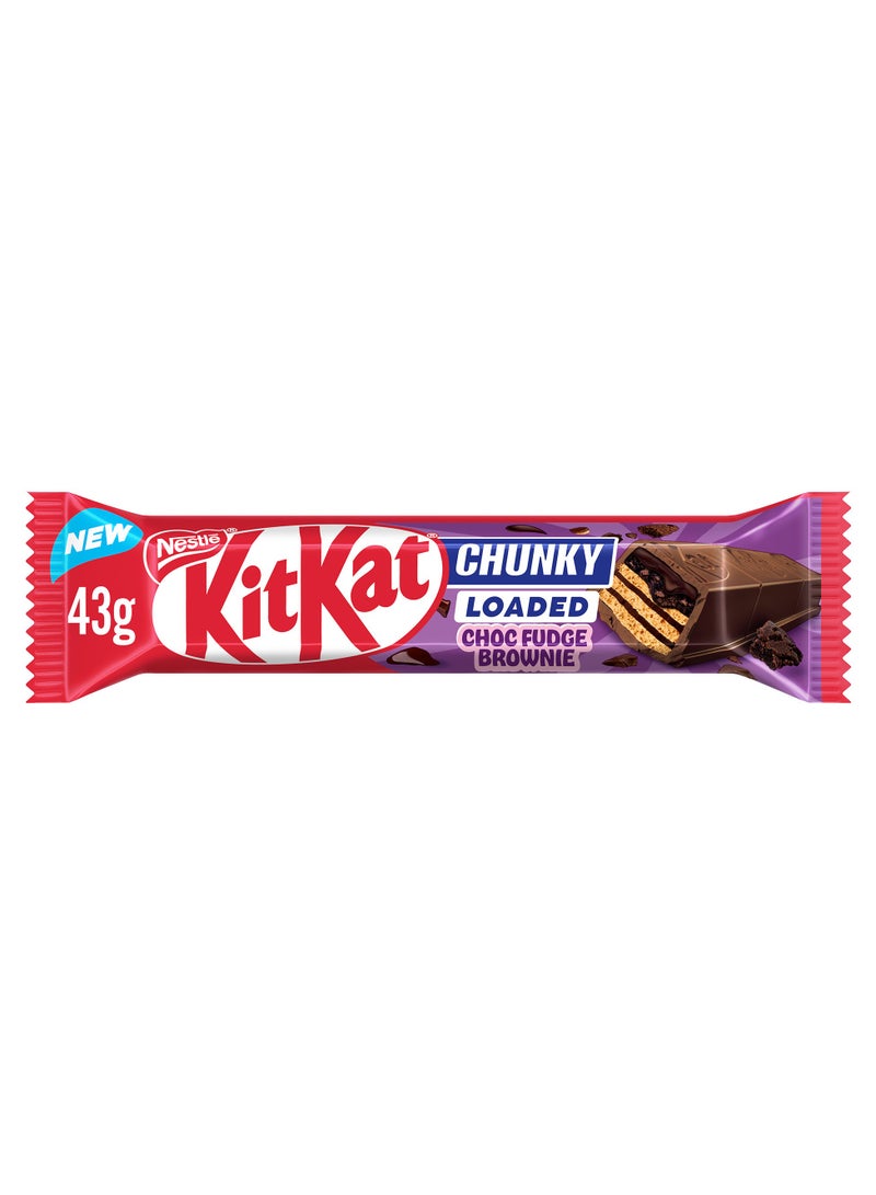 KitKat Chunky Choco Fudge Brownie Chocolate Bar - Image 2