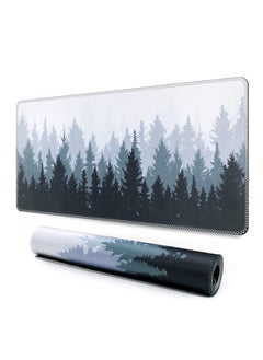 Joshberg Large Gaming Mouse Pad 800 x 300 x 3mm, Non-Slip Rubber Base Water-Resistant Mousepad Desk Mat for Computer Keyboard Misty Forest  - Image 2