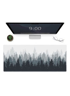 Joshberg Large Gaming Mouse Pad 800 x 300 x 3mm, Non-Slip Rubber Base Water-Resistant Mousepad Desk Mat for Computer Keyboard Misty Forest  - Image 1